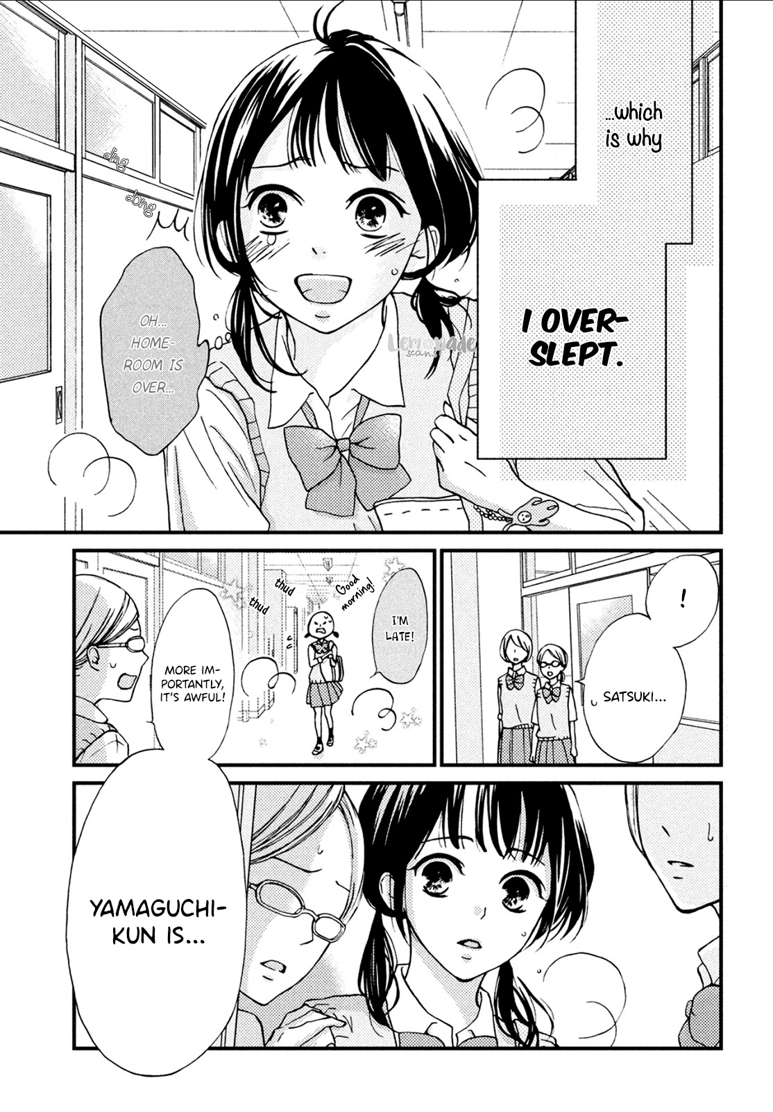 Yamaguchi-kun wa warukunai chapter 7 page 6