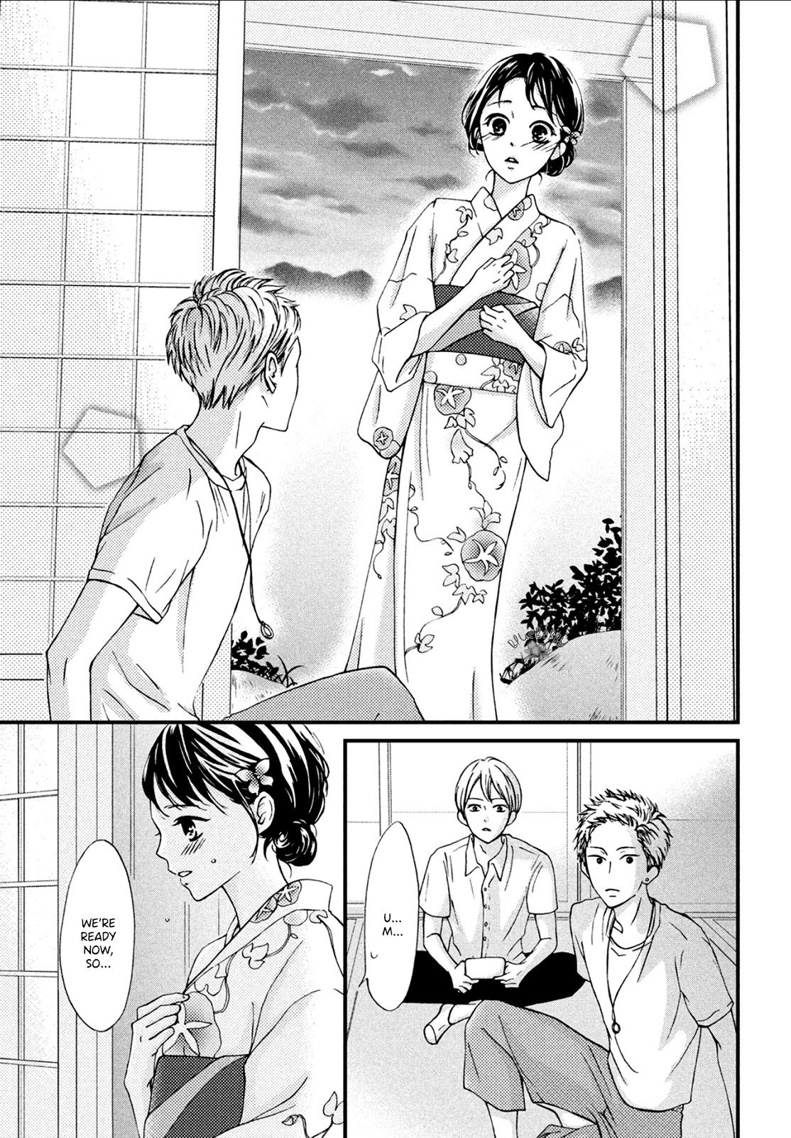 Yamaguchi-kun wa warukunai chapter 8 page 22