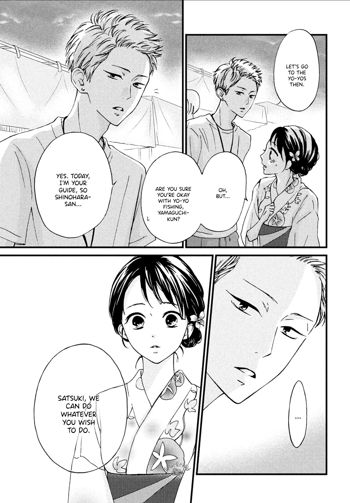 Yamaguchi-kun wa warukunai chapter 8 page 28