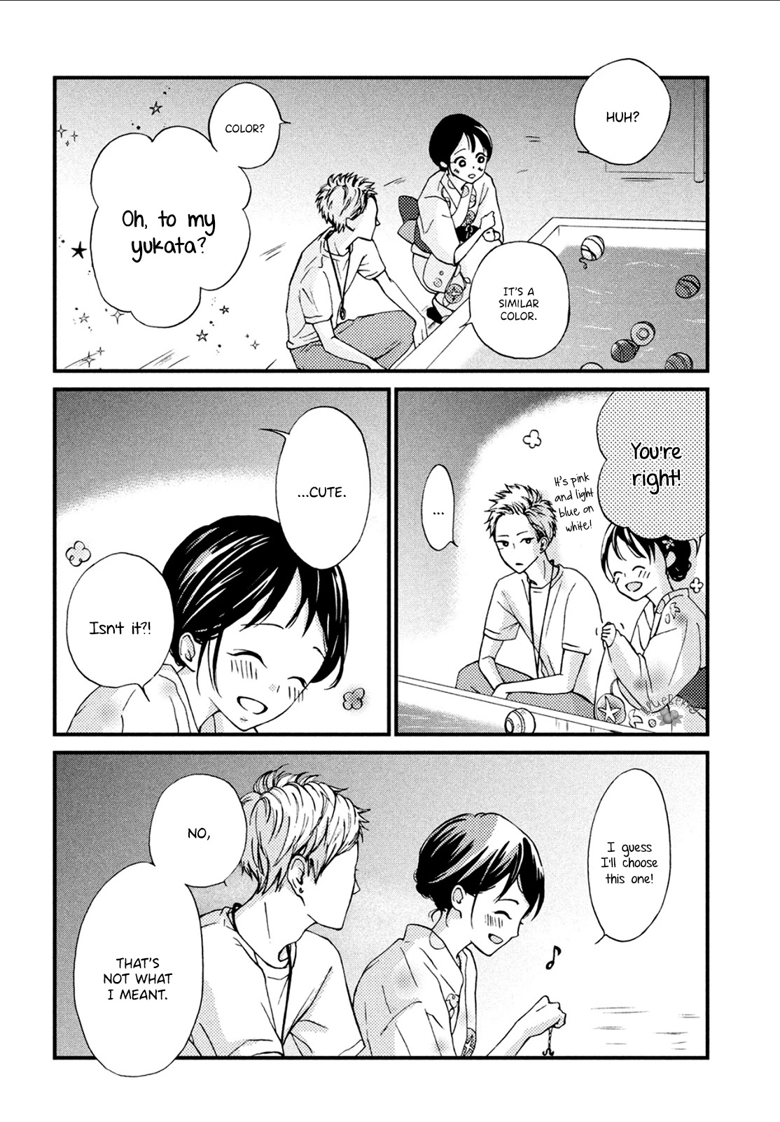 Yamaguchi-kun wa warukunai chapter 8 page 33