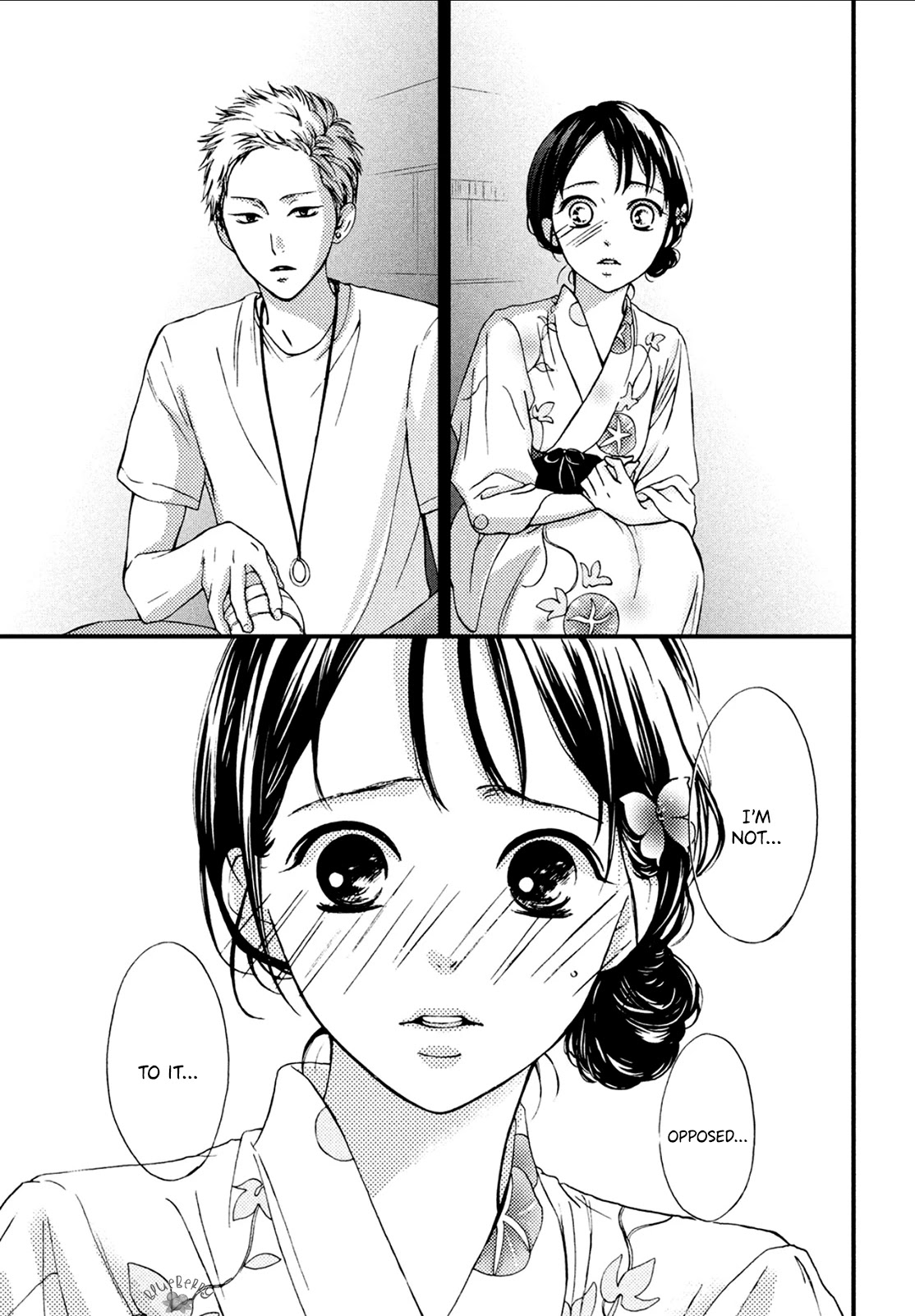 Yamaguchi-kun wa warukunai chapter 8 page 42