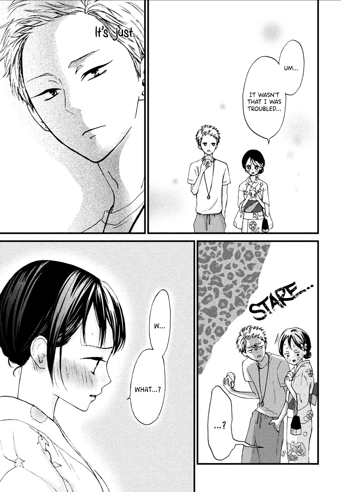 Yamaguchi-kun wa warukunai chapter 9 page 20