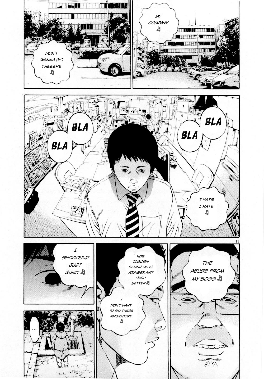 Yamikin Ushijima-kun chapter 114 page 14