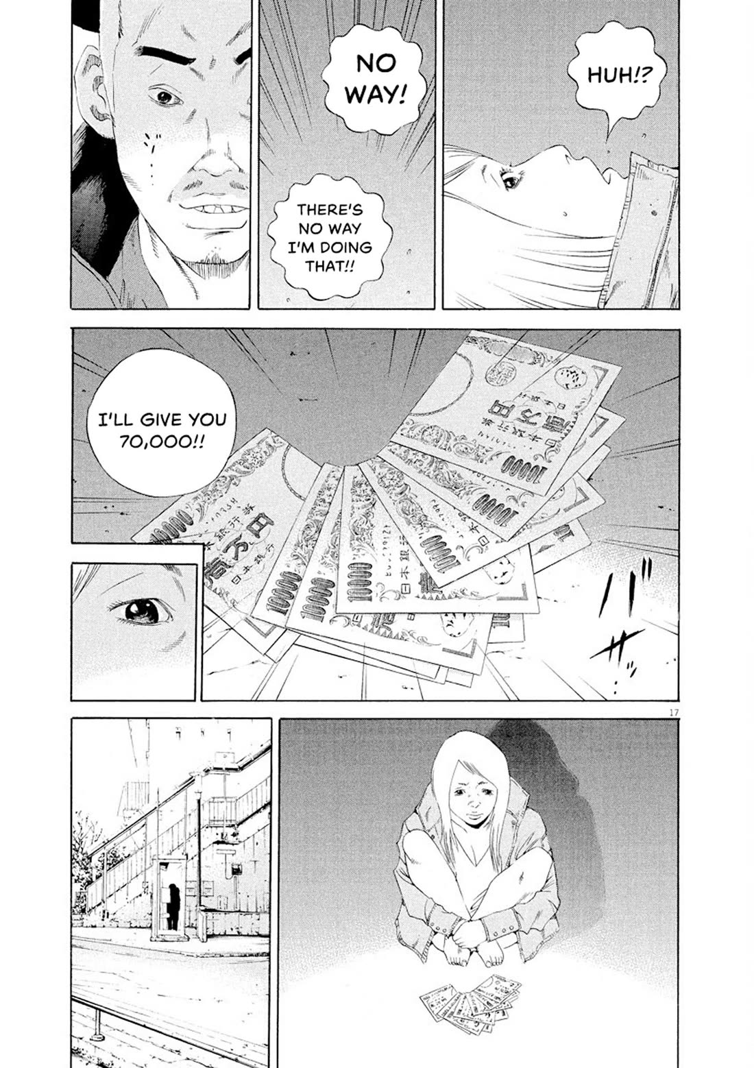 Yamikin Ushijima-kun chapter 148 page 17