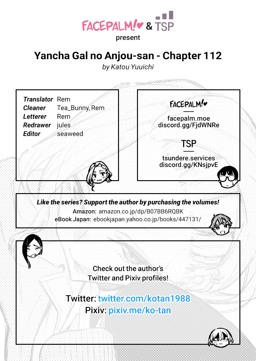 Yancha Gal no Anjo-san chapter 112 page 14