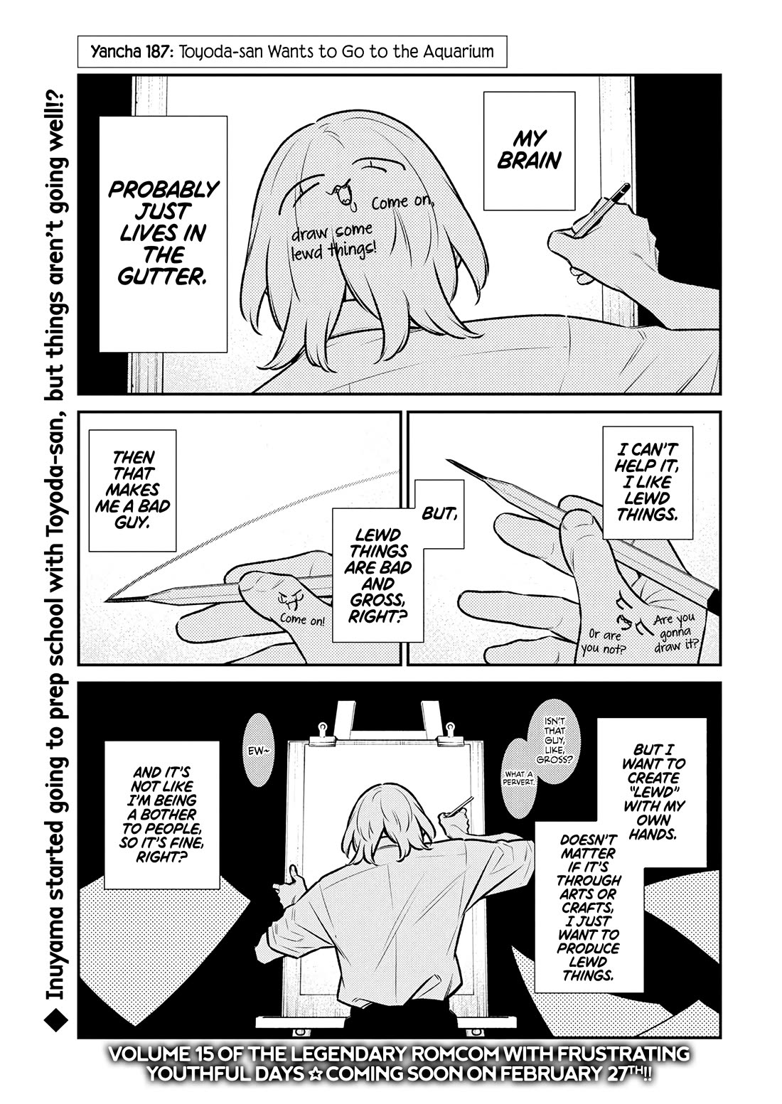 Yancha Gal no Anjo-san chapter 187 page 1