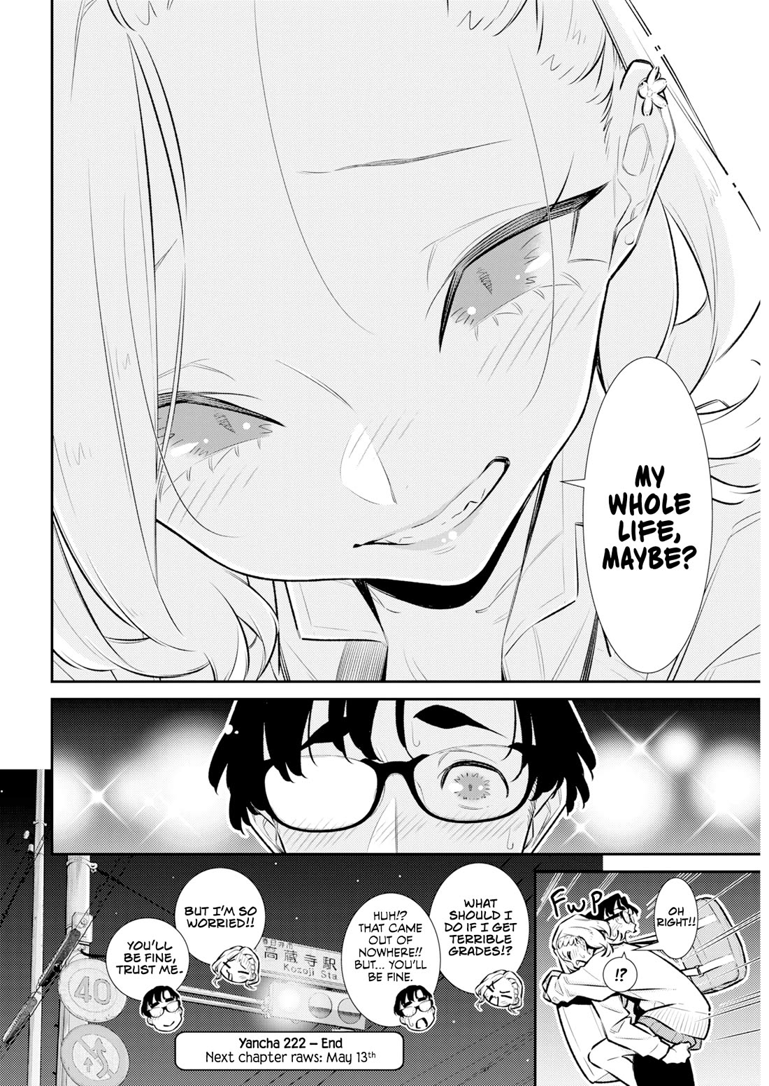 Yancha Gal no Anjo-san chapter 222 page 14