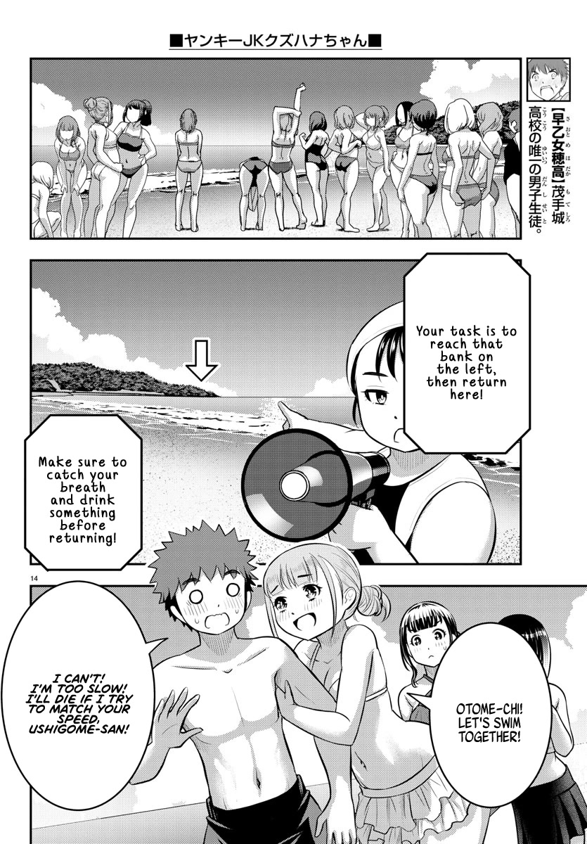 Yankee JK KuzuHana-chan chapter 117 page 14