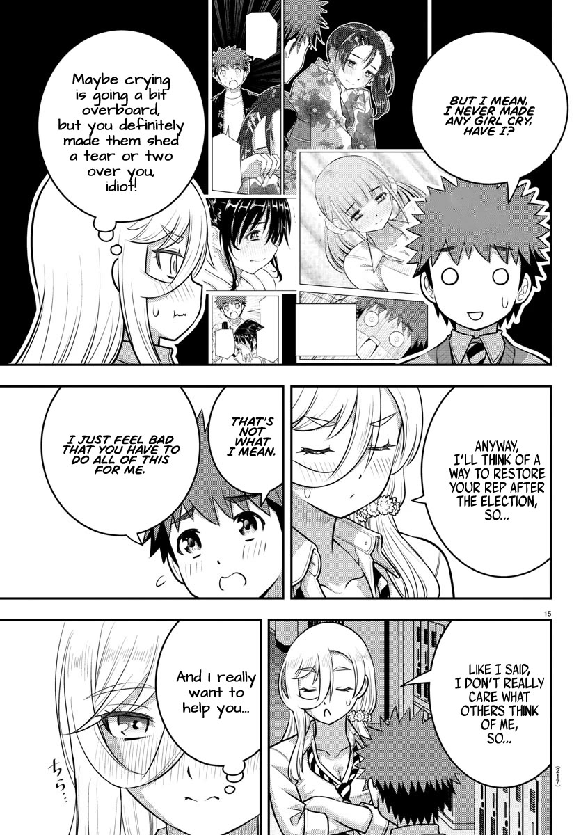 Yankee JK KuzuHana-chan chapter 217 page 15