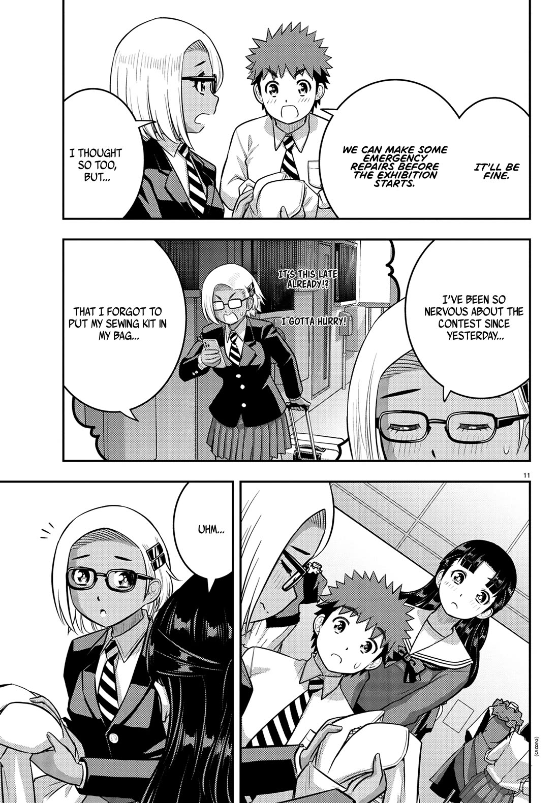 Yankee JK KuzuHana-chan chapter 244 page 11