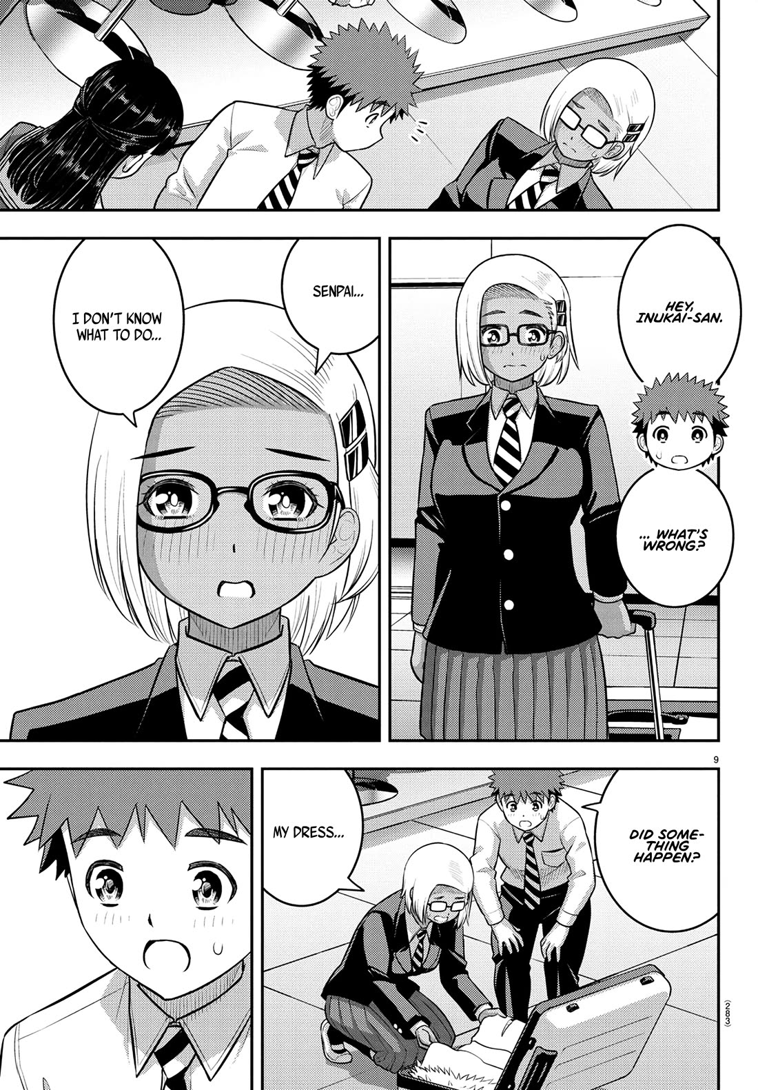Yankee JK KuzuHana-chan chapter 244 page 9