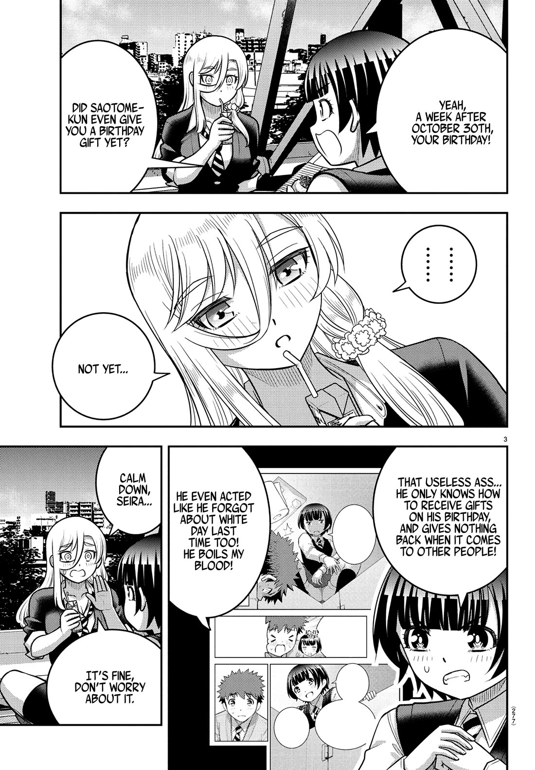 Yankee JK KuzuHana-chan chapter 247 page 3