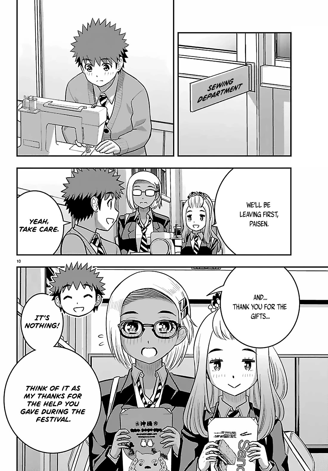 Yankee JK KuzuHana-chan chapter 272 page 10