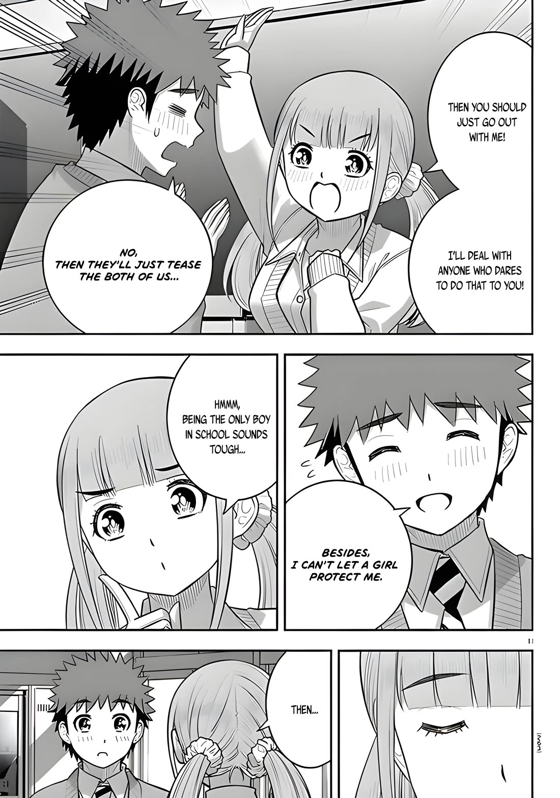 Yankee JK KuzuHana-chan chapter 273 page 11