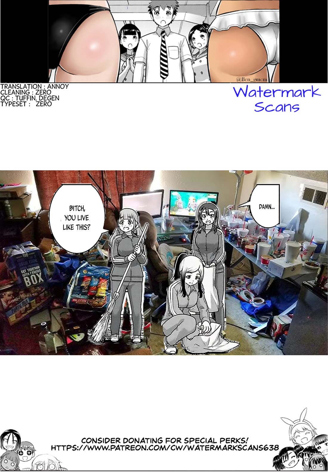 Yankee JK KuzuHana-chan chapter 287 page 21
