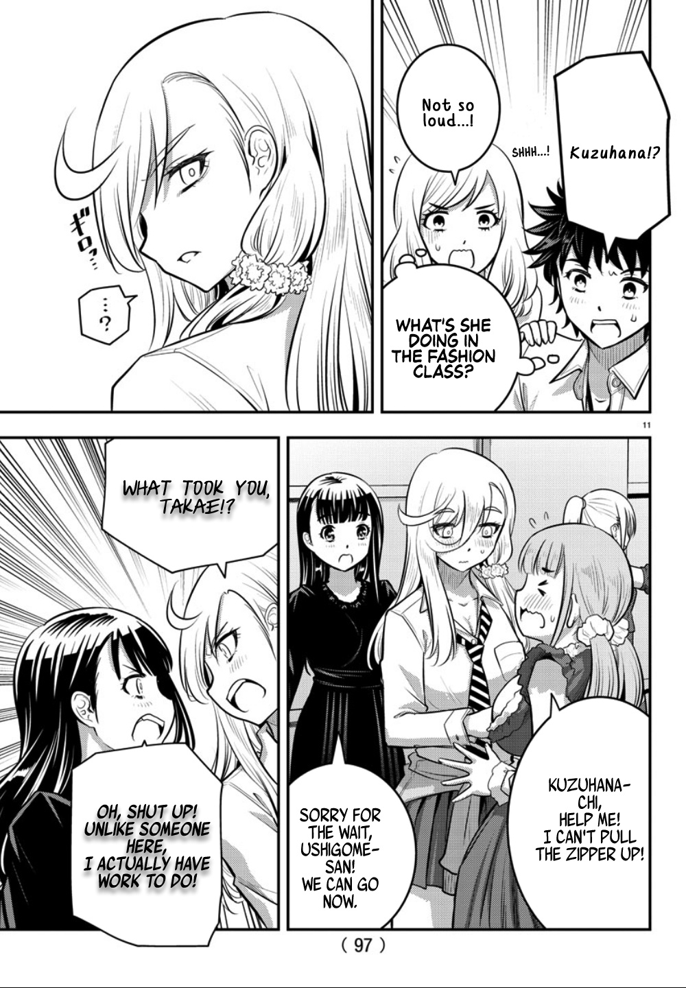 Yankee JK KuzuHana-chan chapter 36 page 12
