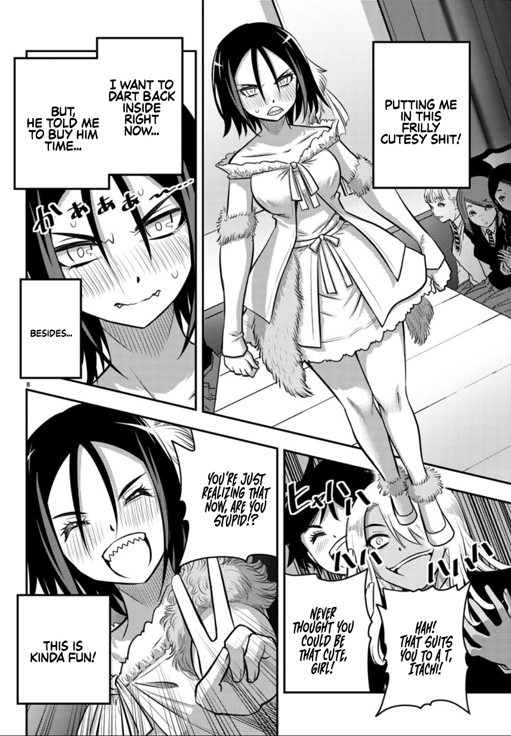 Yankee JK KuzuHana-chan chapter 37 page 10