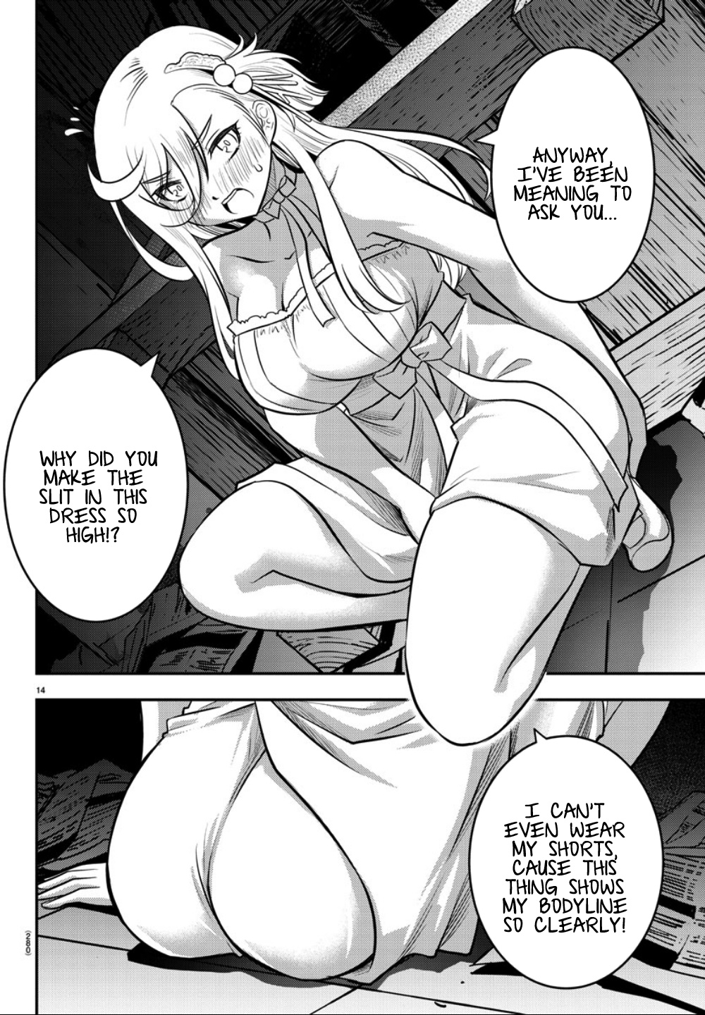 Yankee JK KuzuHana-chan chapter 38 page 14