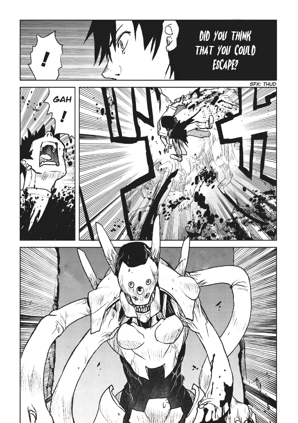 Yaritsukai to, Kuroneko chapter 1 page 4