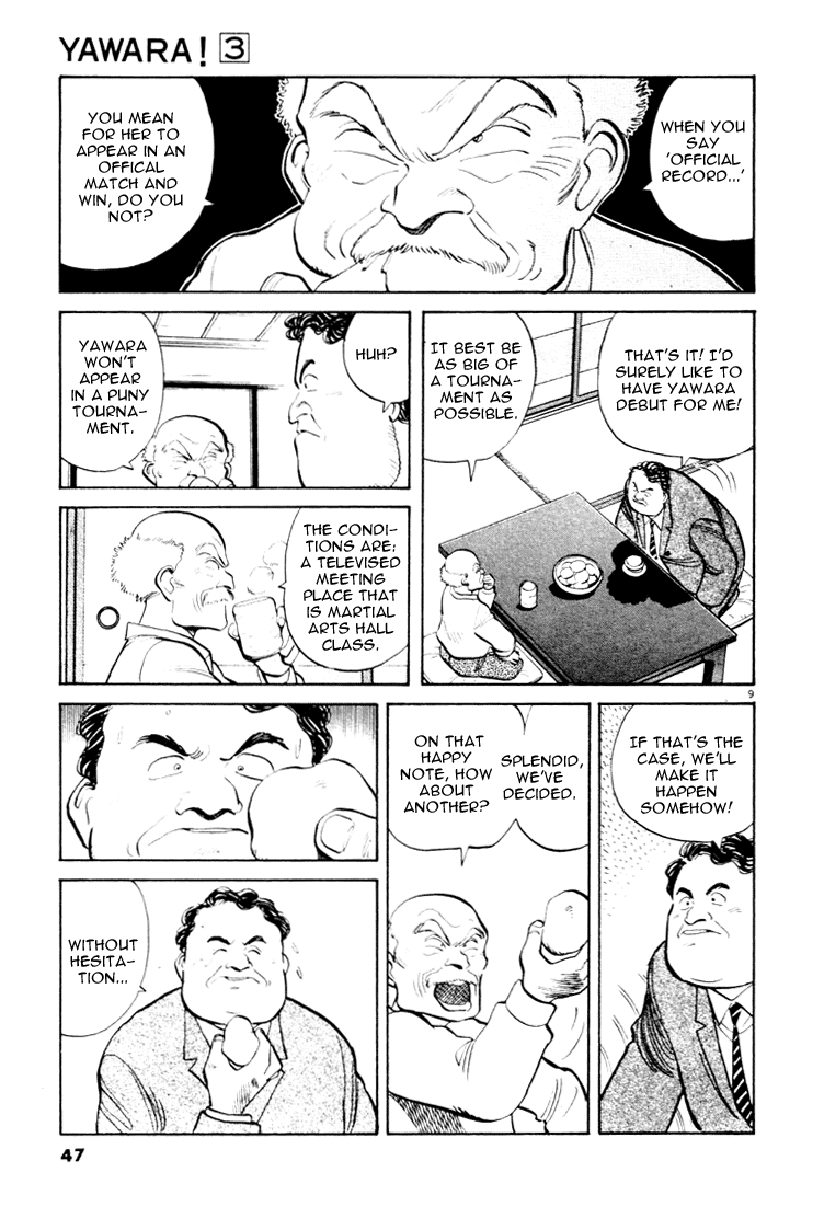 Yawara! chapter 46 page 9