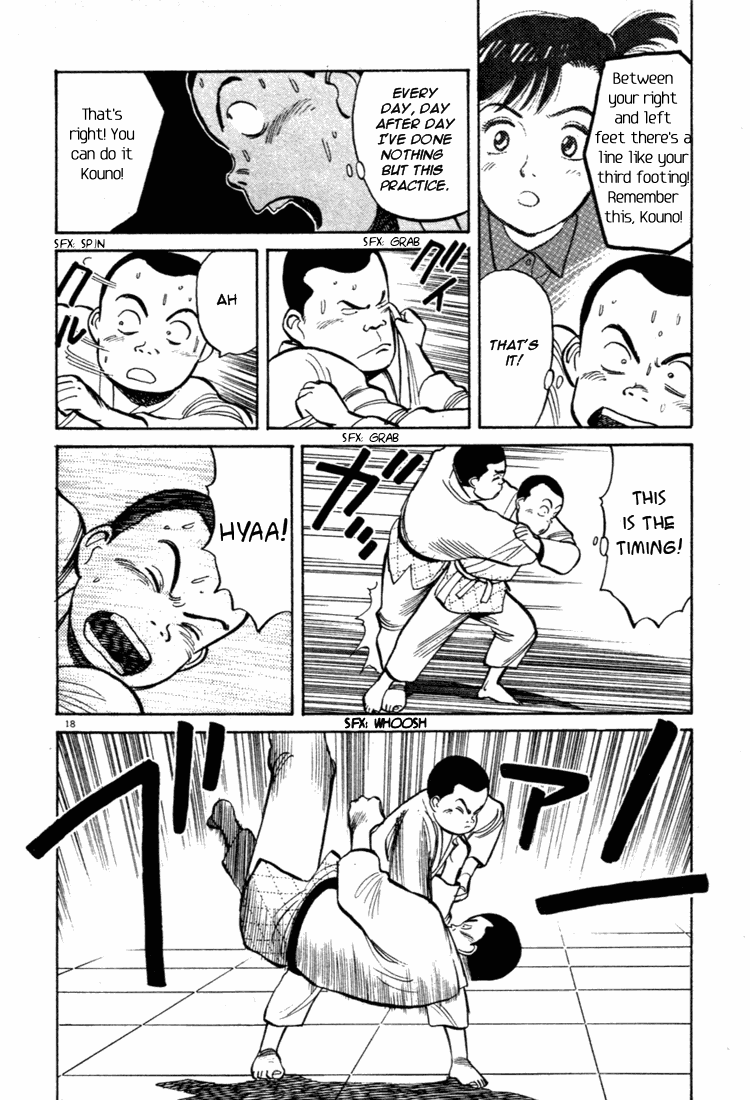 Yawara! chapter 59 page 18