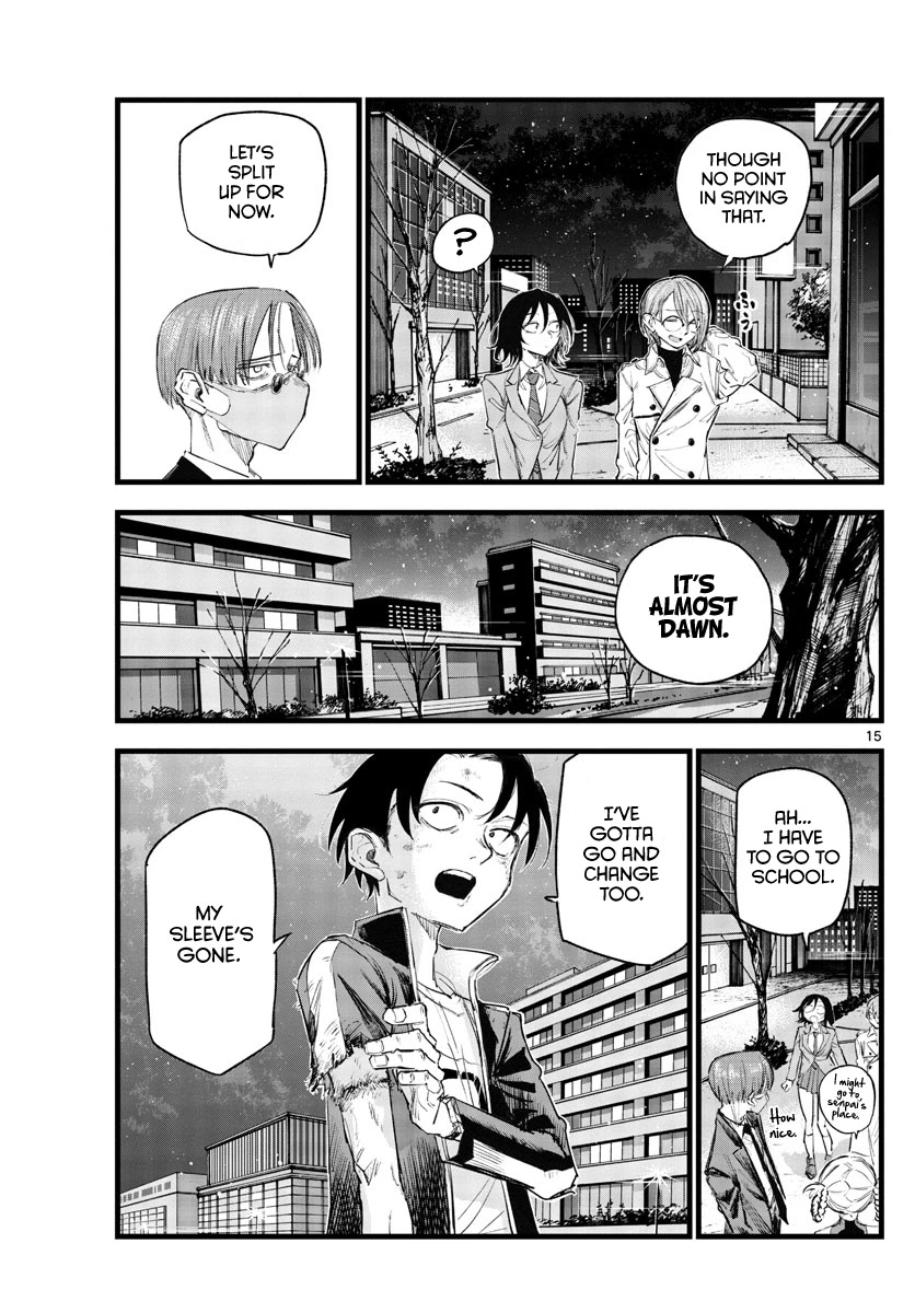 Yofukashi no Uta chapter 123 page 15