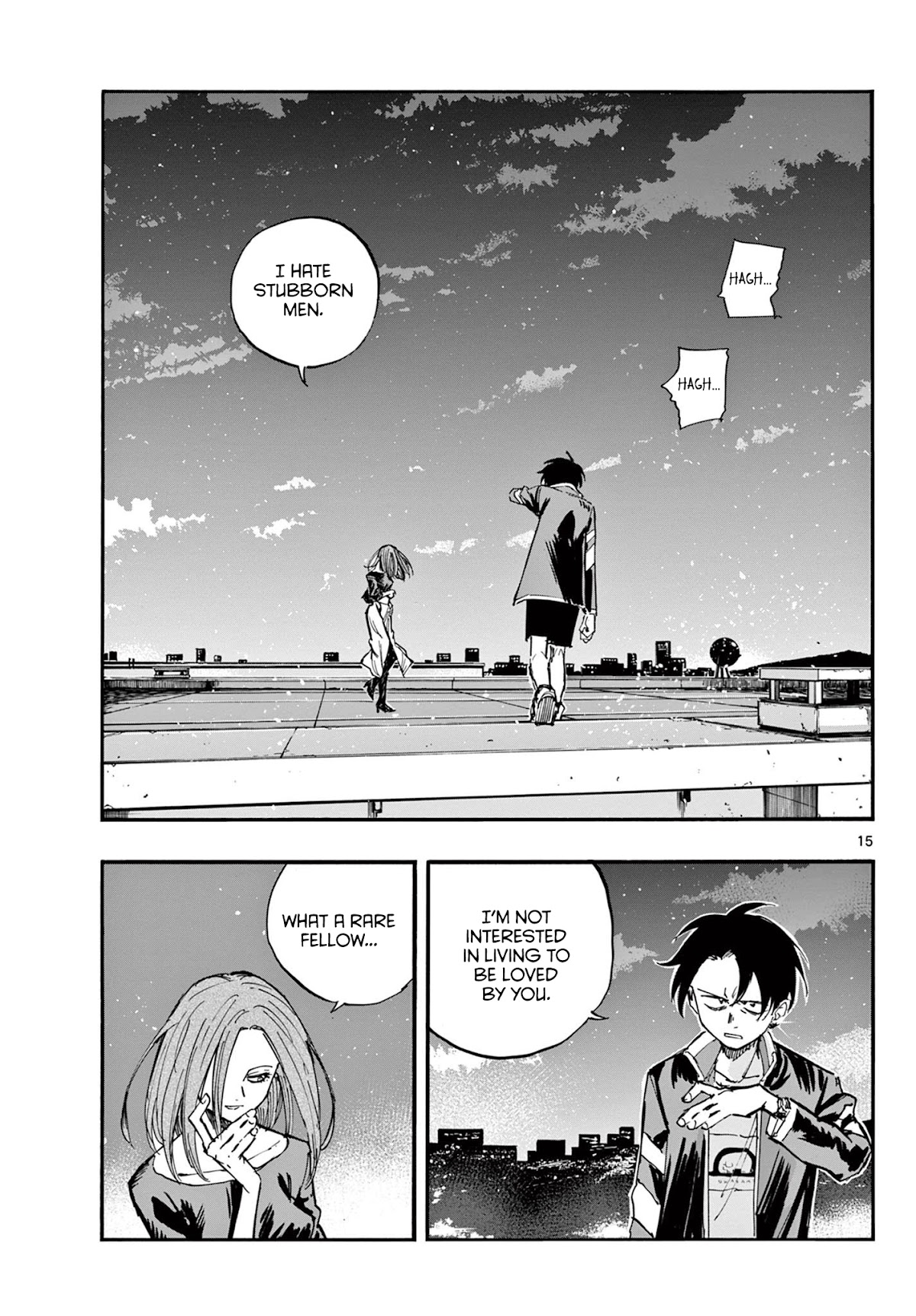 Yofukashi no Uta chapter 127 page 15