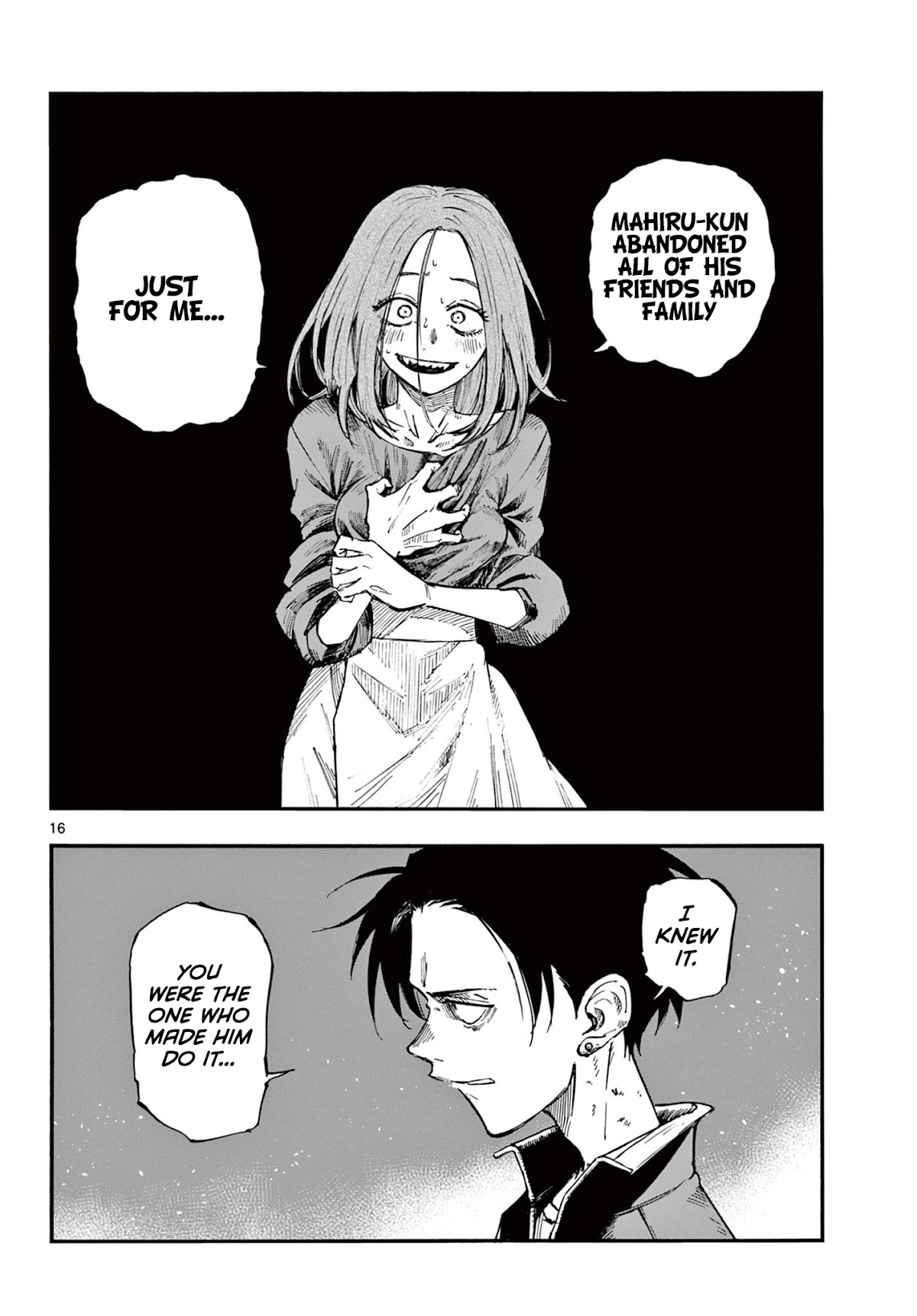 Yofukashi no Uta chapter 127 page 16