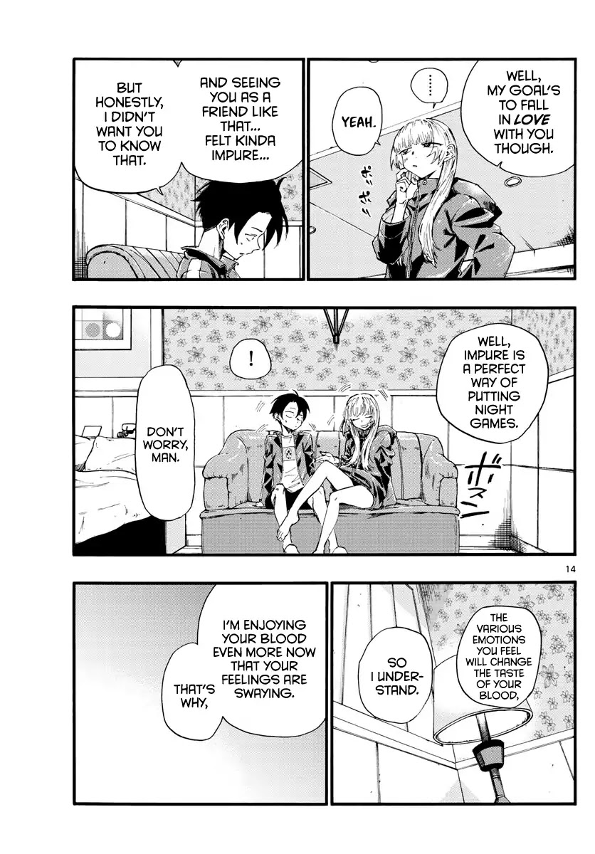 Yofukashi no Uta chapter 13 page 14