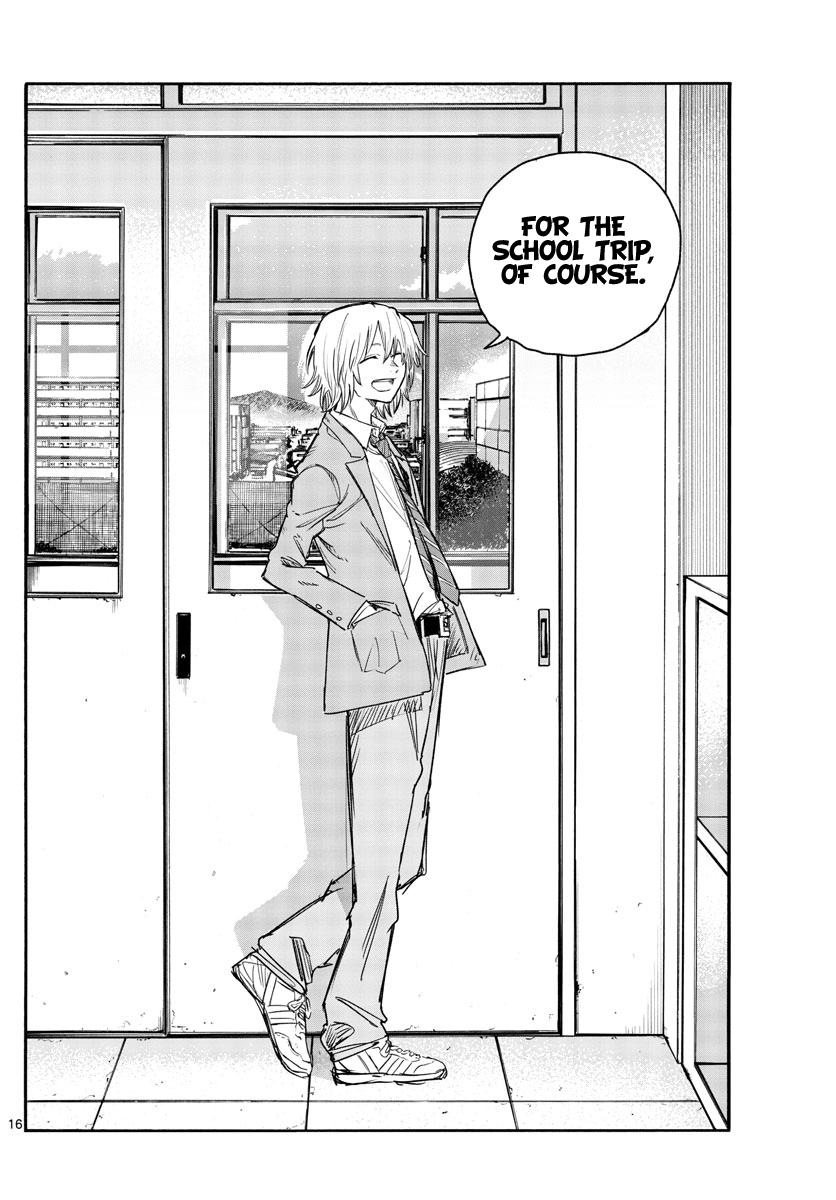 Yofukashi no Uta chapter 131 page 16