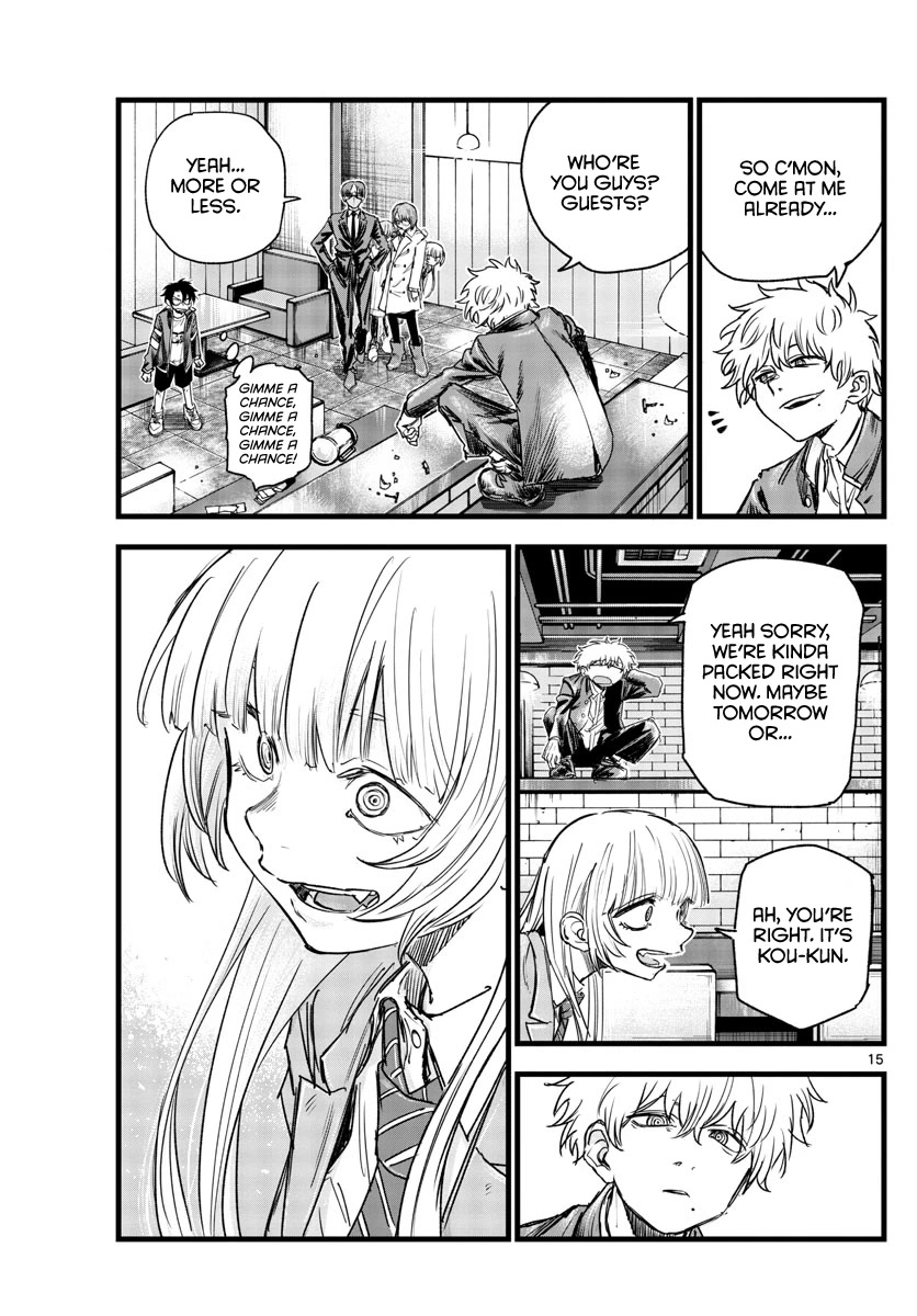 Yofukashi no Uta chapter 142 page 14