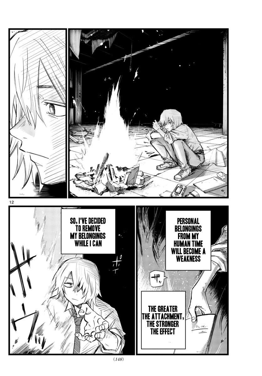 Yofukashi no Uta chapter 144 page 12