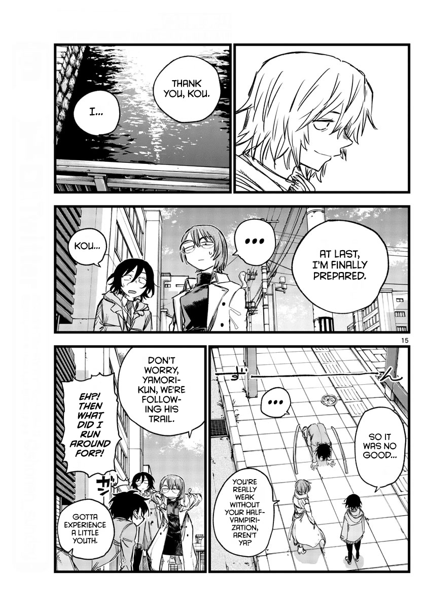 Yofukashi no Uta chapter 150 page 15