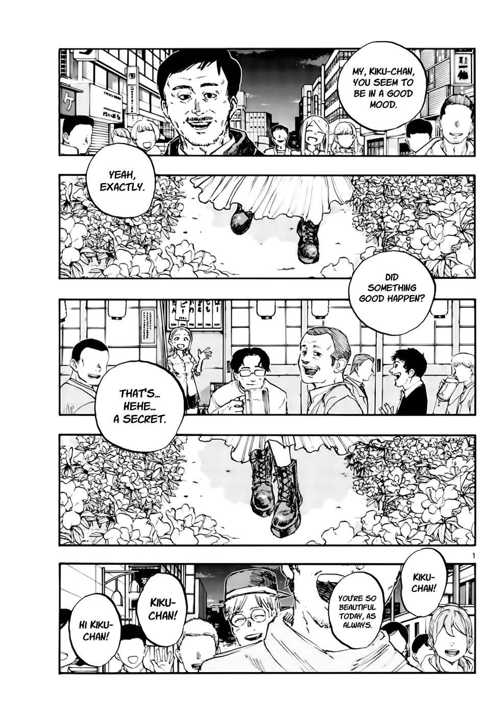 Yofukashi no Uta chapter 151 page 1