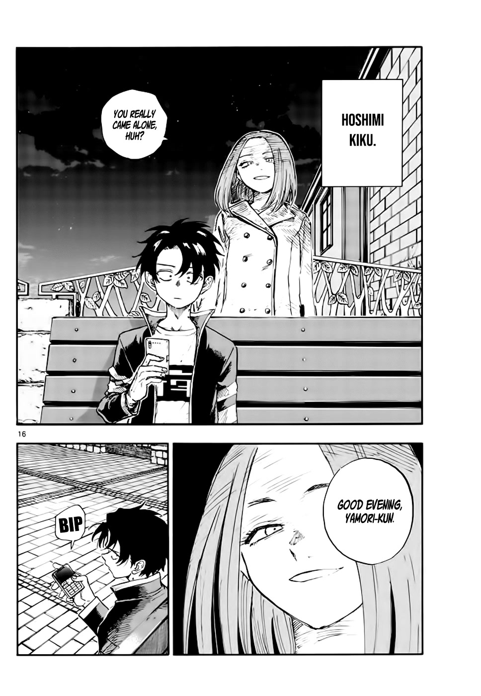 Yofukashi no Uta chapter 151 page 15