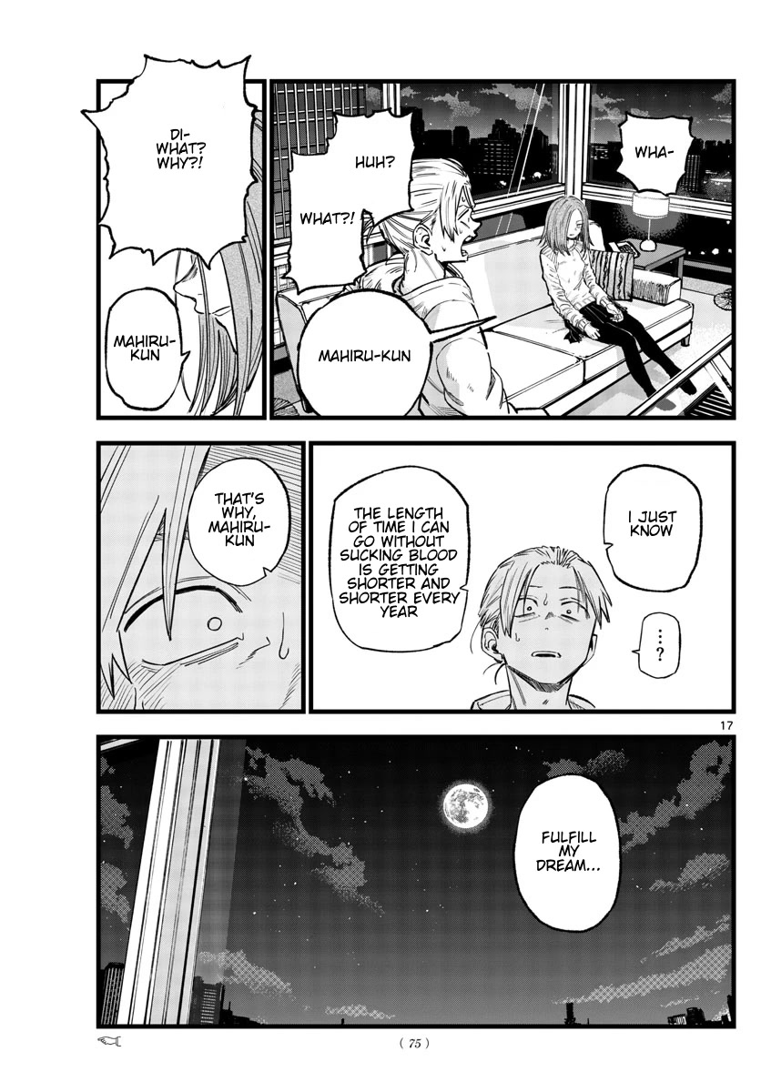 Yofukashi no Uta chapter 157 page 17