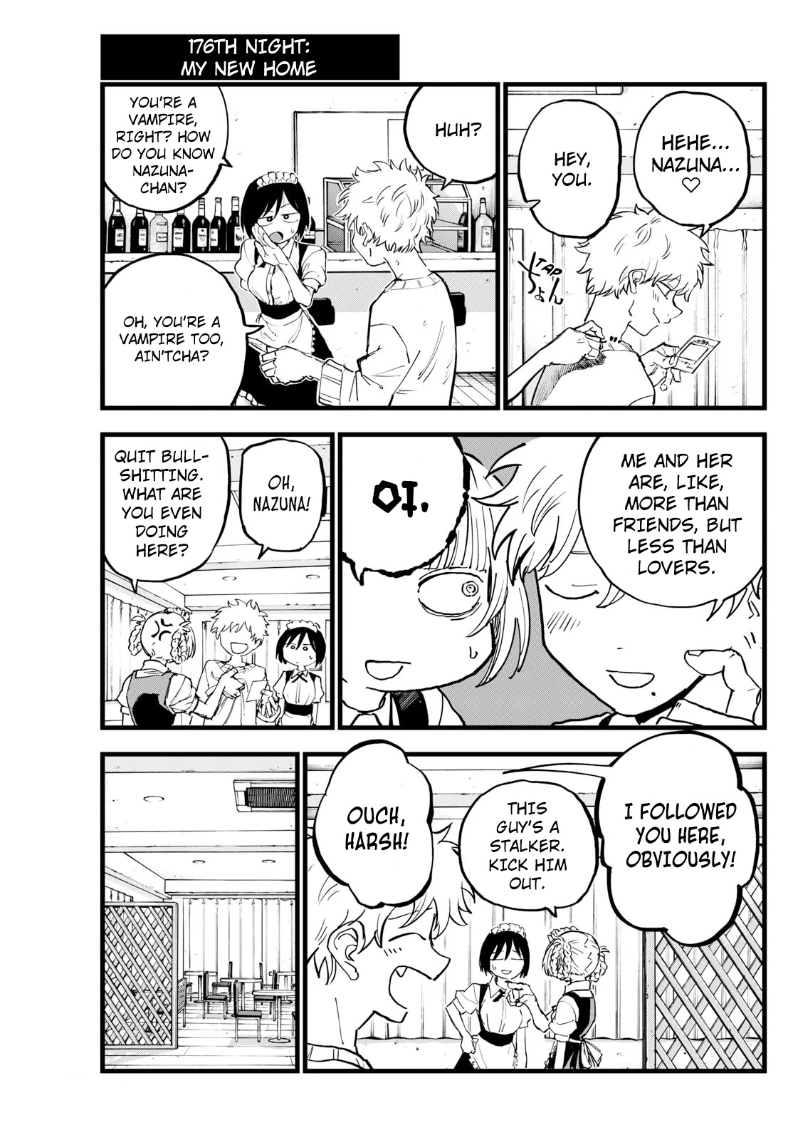 Yofukashi no Uta chapter 176 page 3