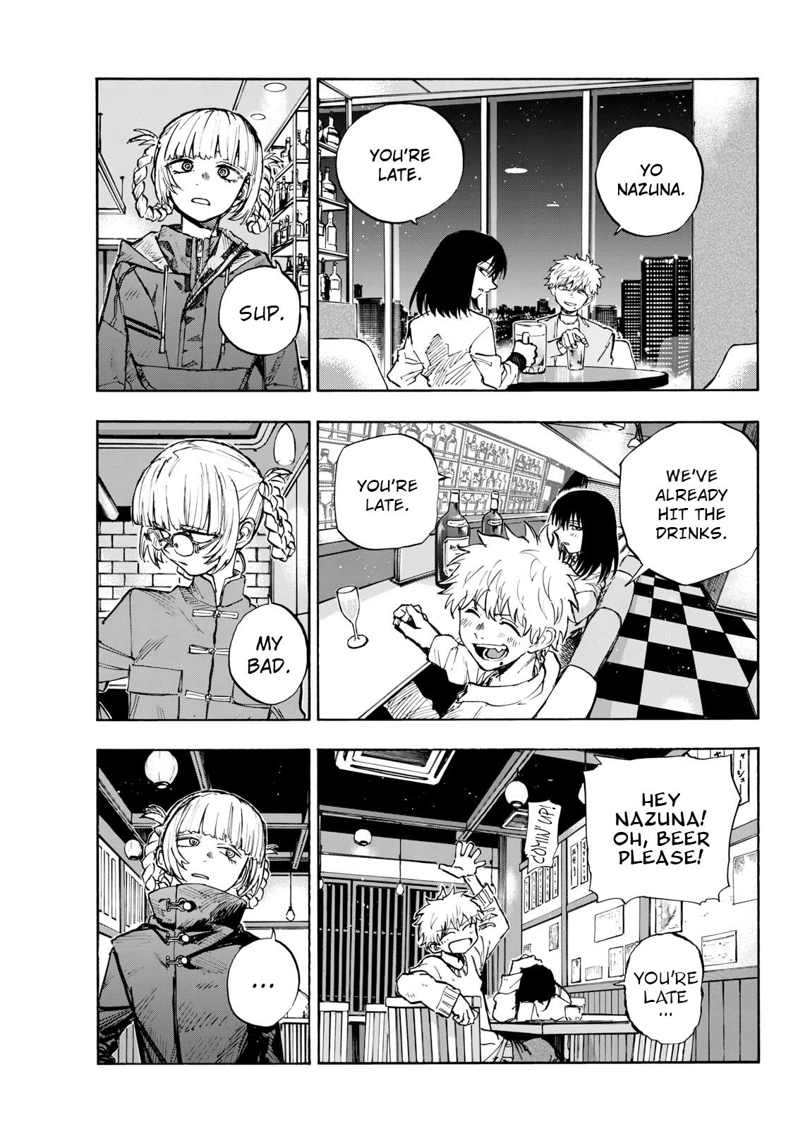 Yofukashi no Uta chapter 179 page 1