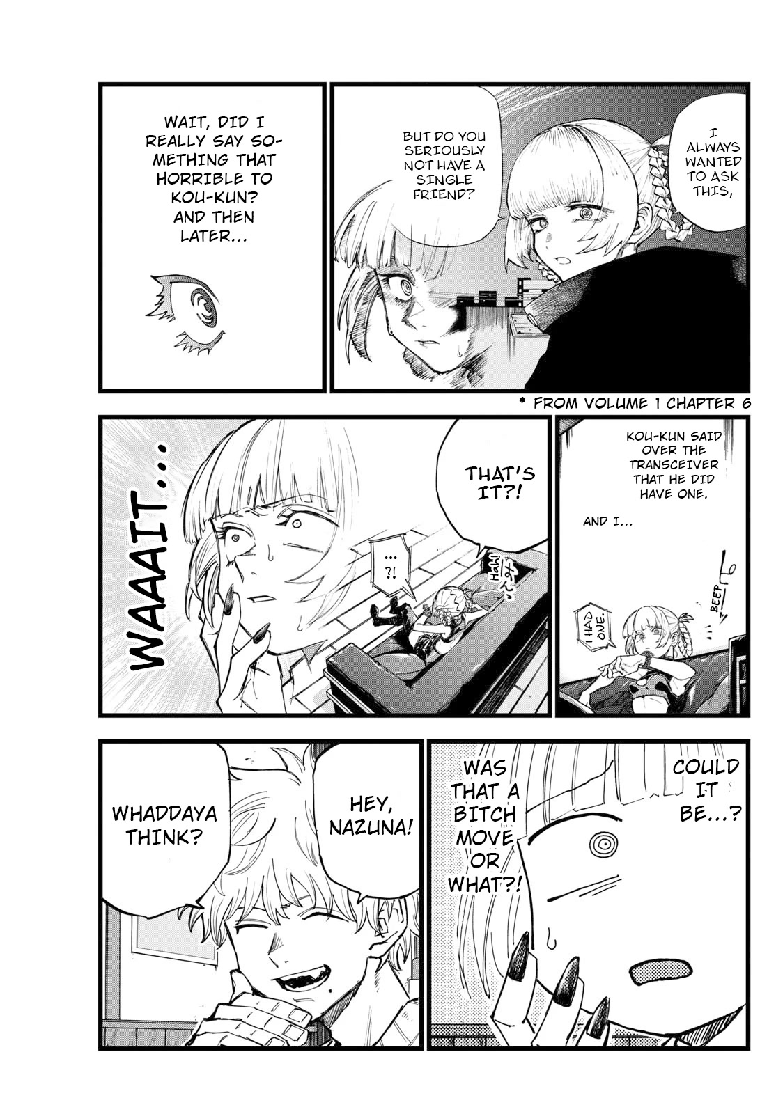 Yofukashi no Uta chapter 179 page 7