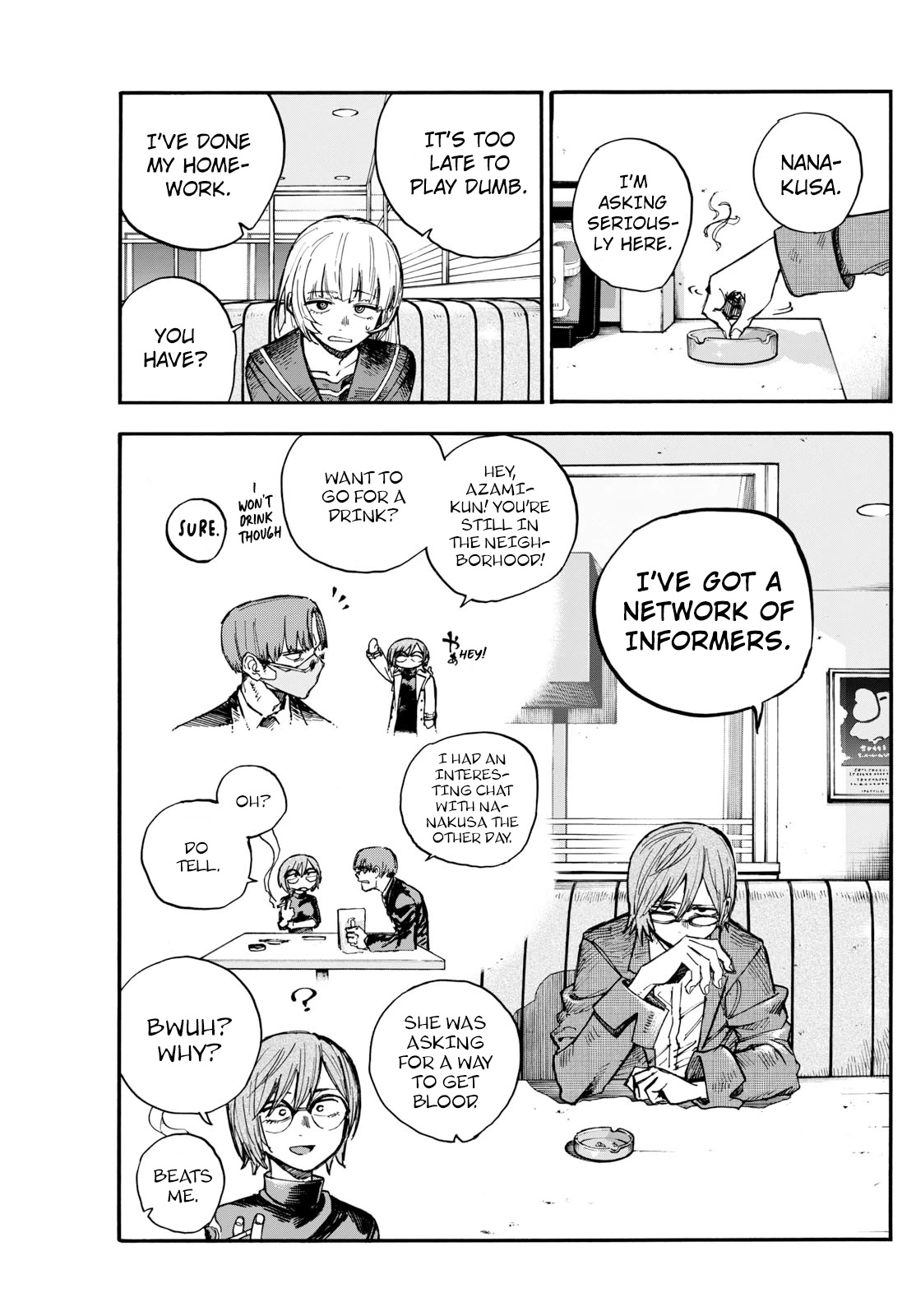 Yofukashi no Uta chapter 181 page 5