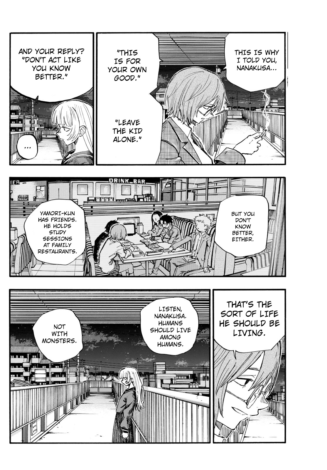 Yofukashi no Uta chapter 181 page 8