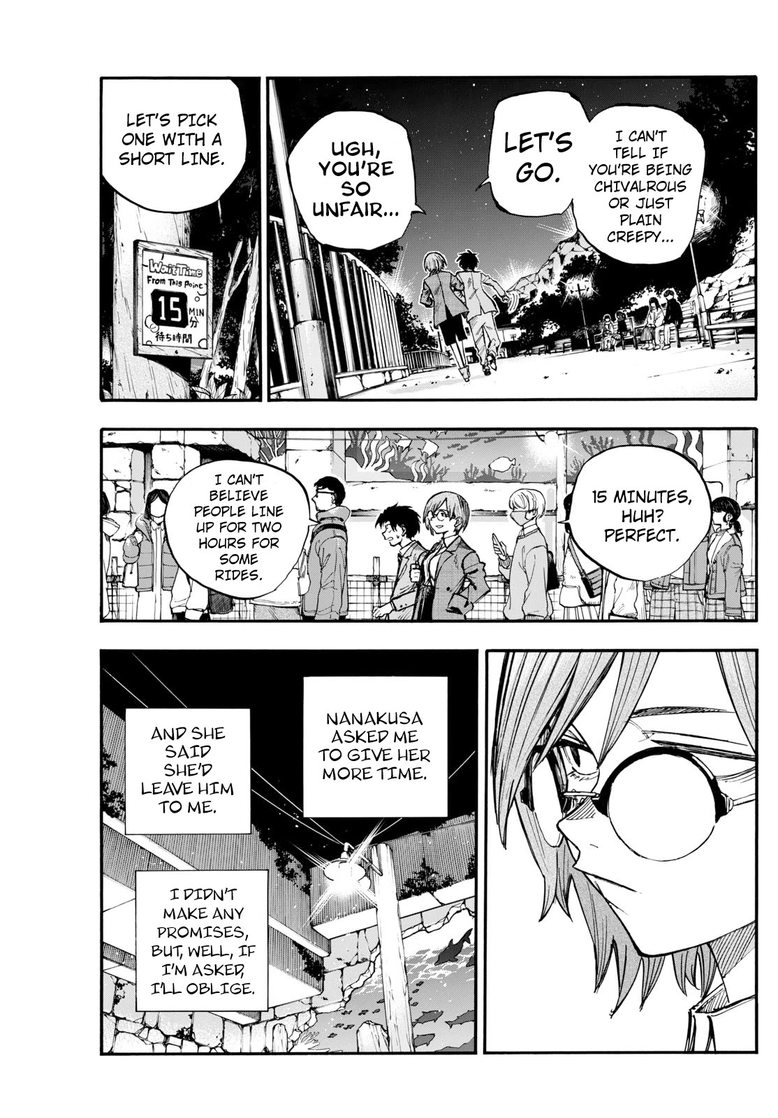Yofukashi no Uta chapter 182 page 11