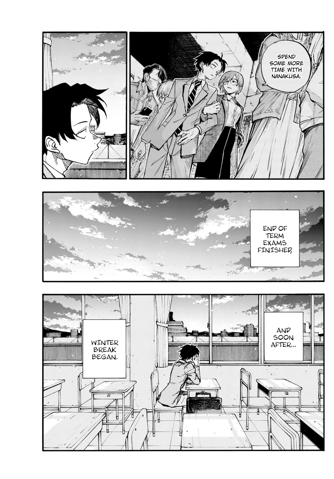 Yofukashi no Uta chapter 183 page 1