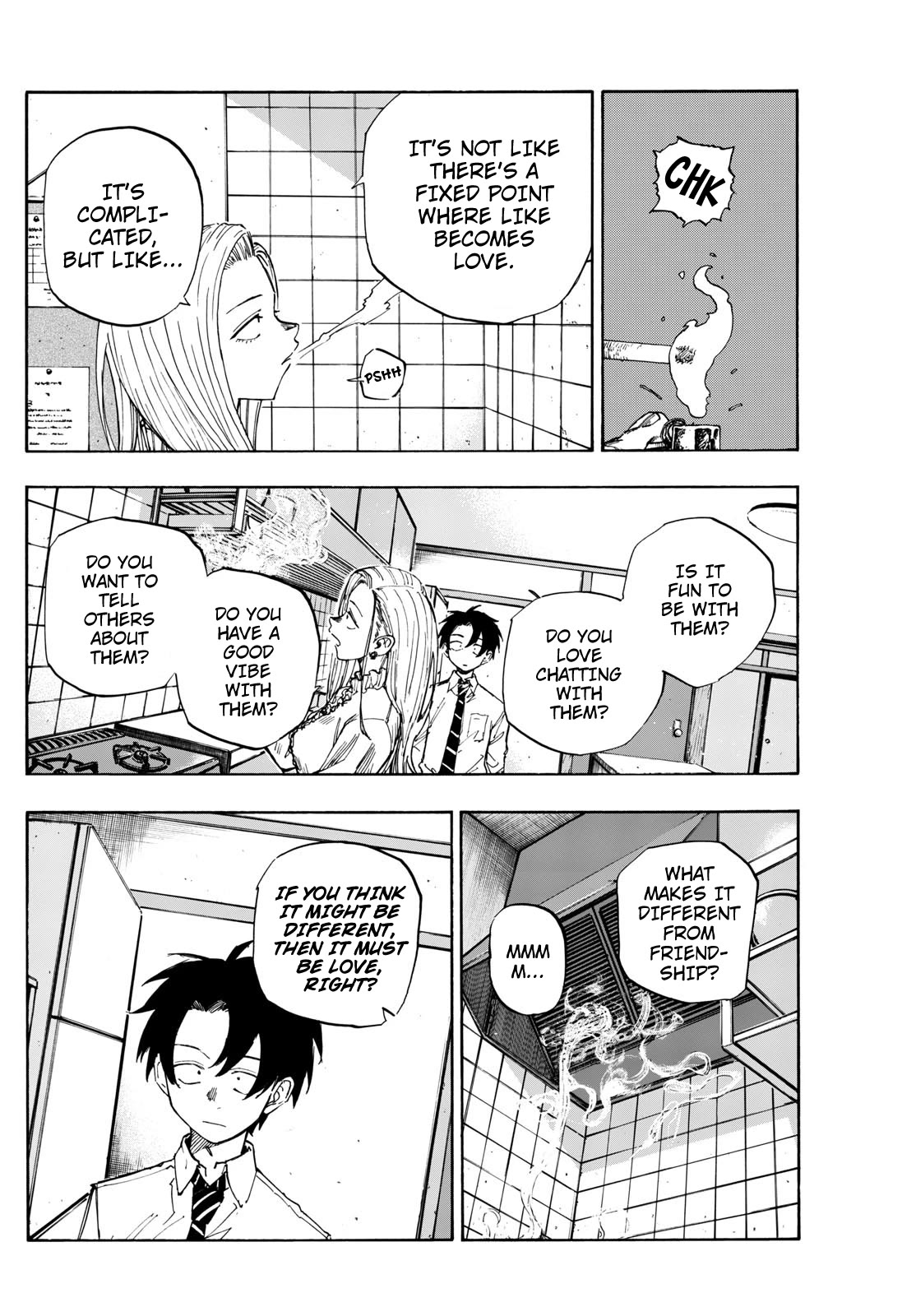 Yofukashi no Uta chapter 185 page 14