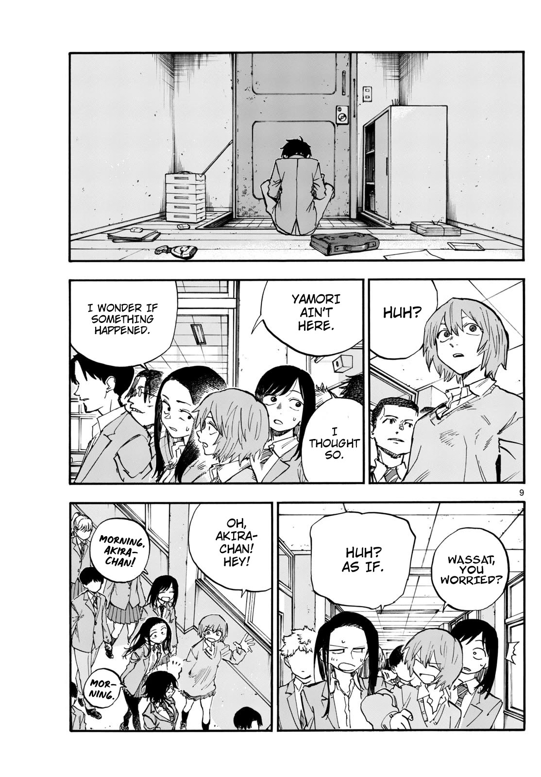Yofukashi no Uta chapter 185 page 9