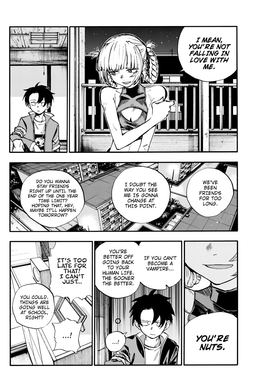 Yofukashi no Uta chapter 187 page 6