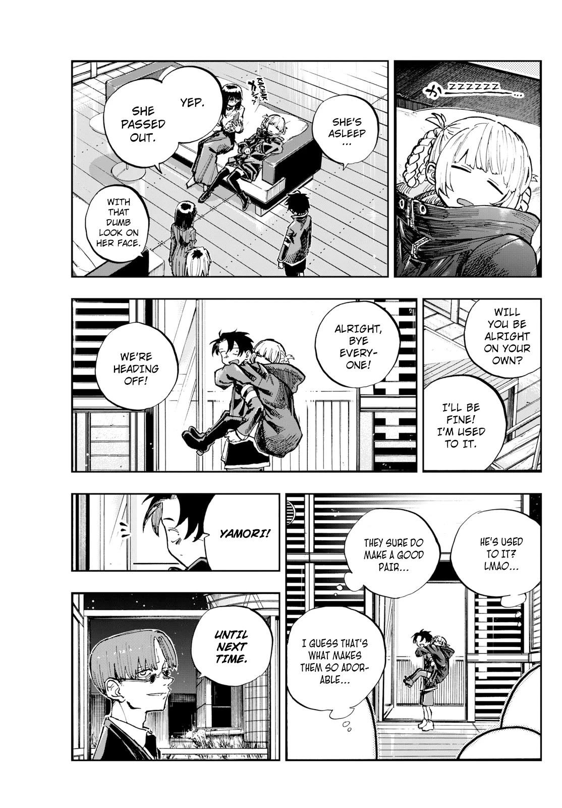Yofukashi no Uta chapter 190 page 15