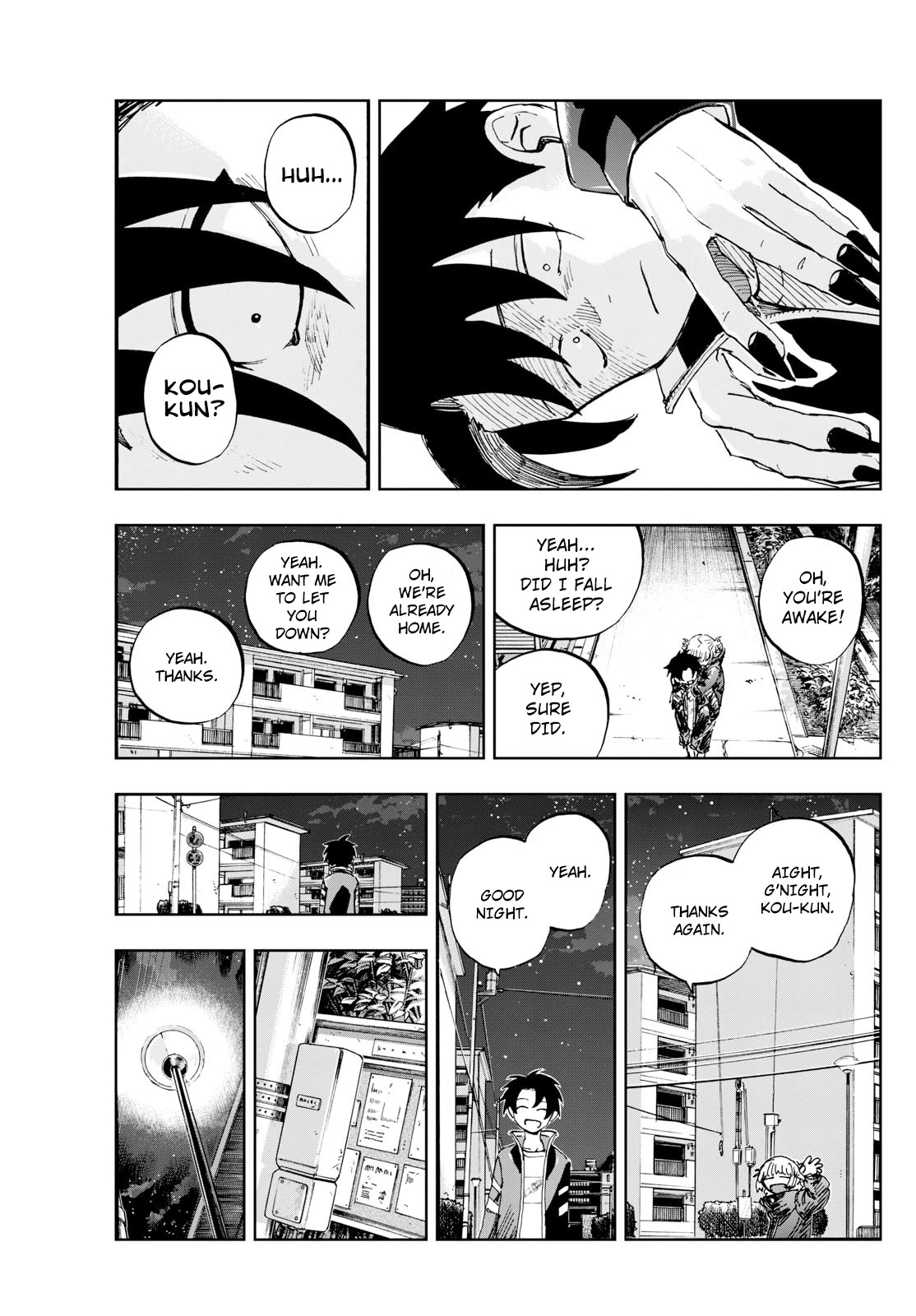 Yofukashi no Uta chapter 190 page 17