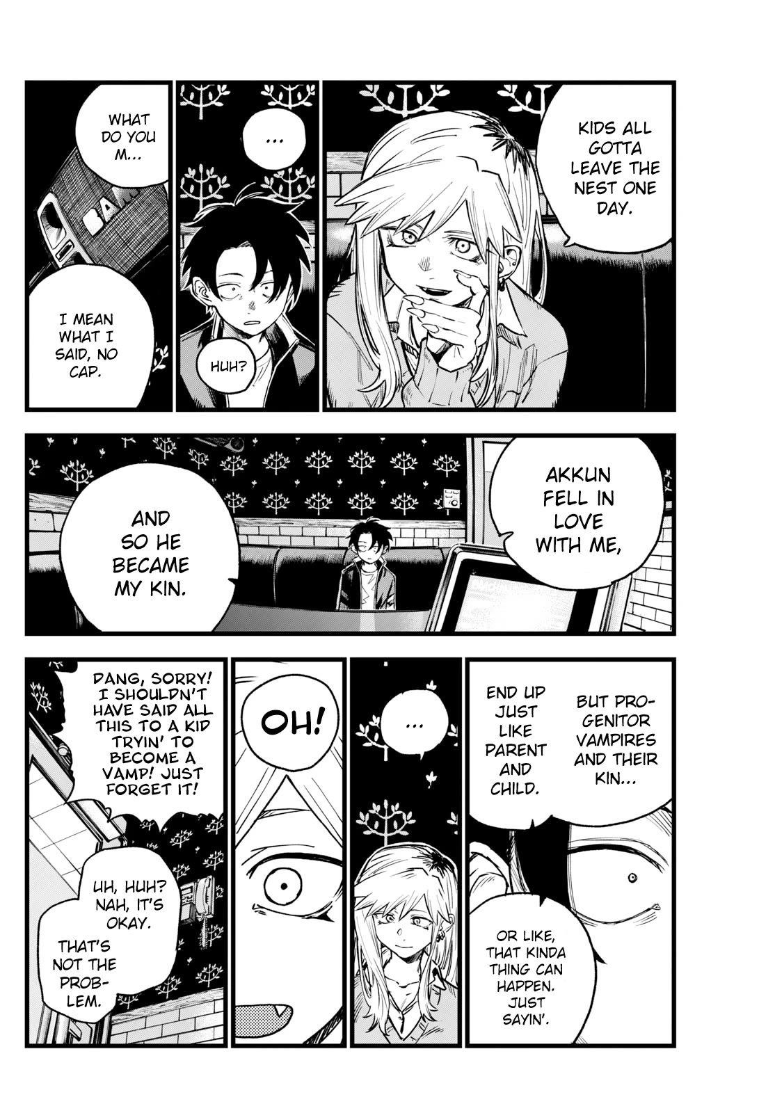 Yofukashi no Uta chapter 194 page 8