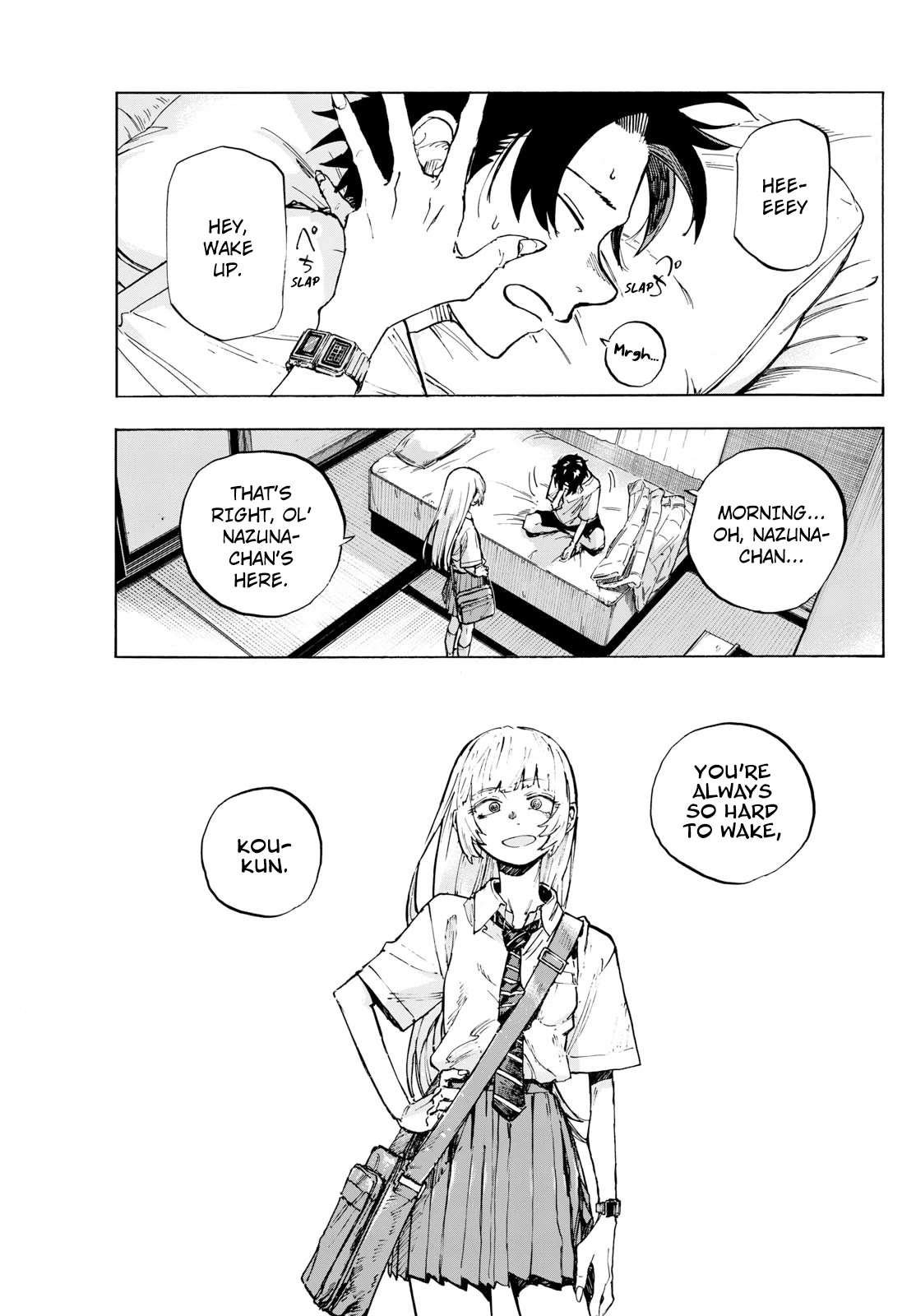 Yofukashi no Uta chapter 195 page 1